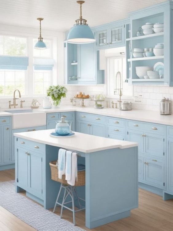 color for kitchen according to vastu