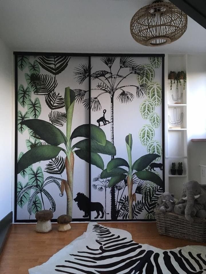 sliding wardrobe design with dressing table