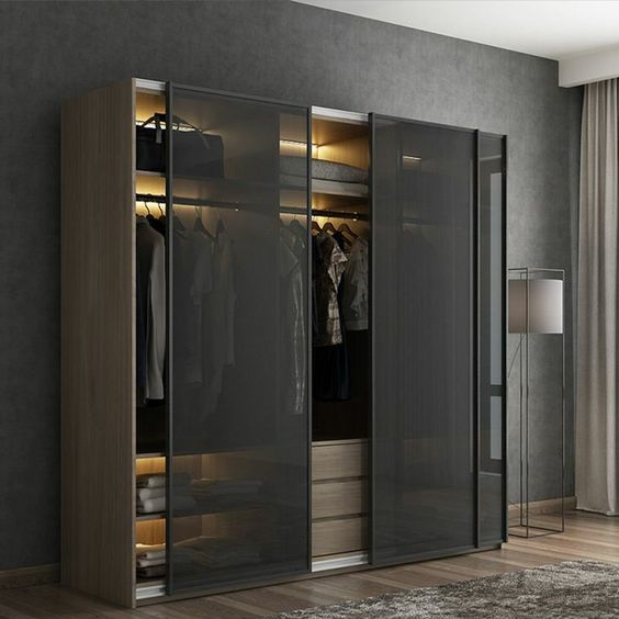 sliding wardrobe design for bedroom